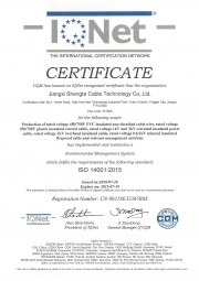 ISO环境管理体系认证（英文）